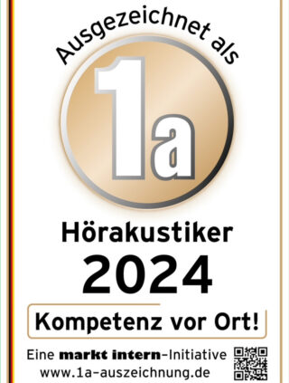 Akustik Spezial, Ihr Hörakustiker in Frankfurt am Main, wurde auch in 2024 wieder als 1a Hörakustiker ausgezeichnet